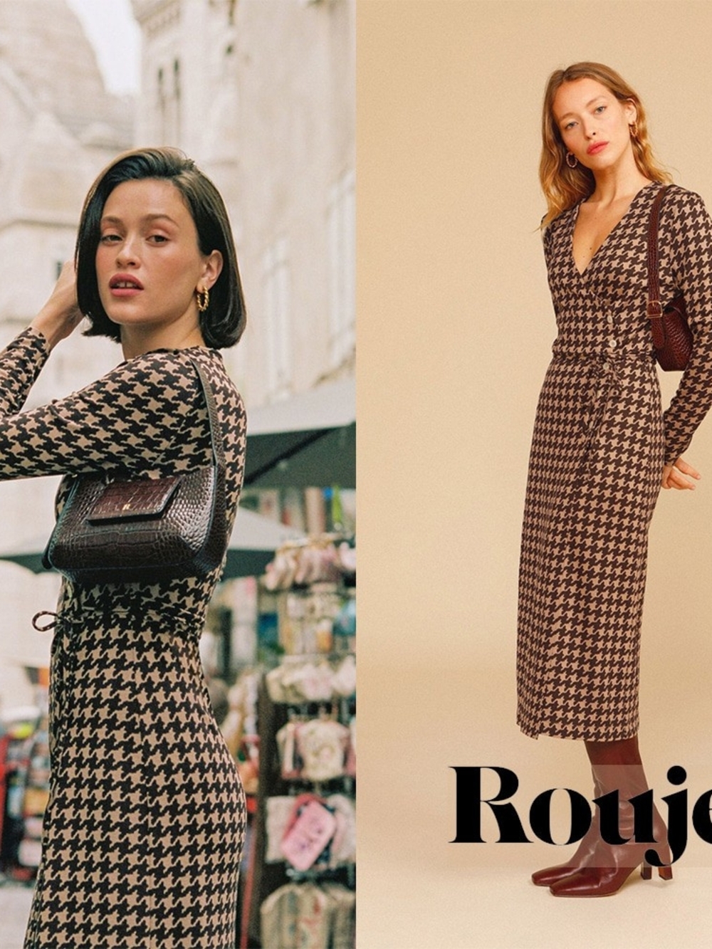 Rouje Jaelle wrap dress